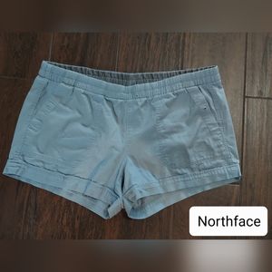 The North Face Light Blue Drawstring Shorts Size XL Gorpcore
